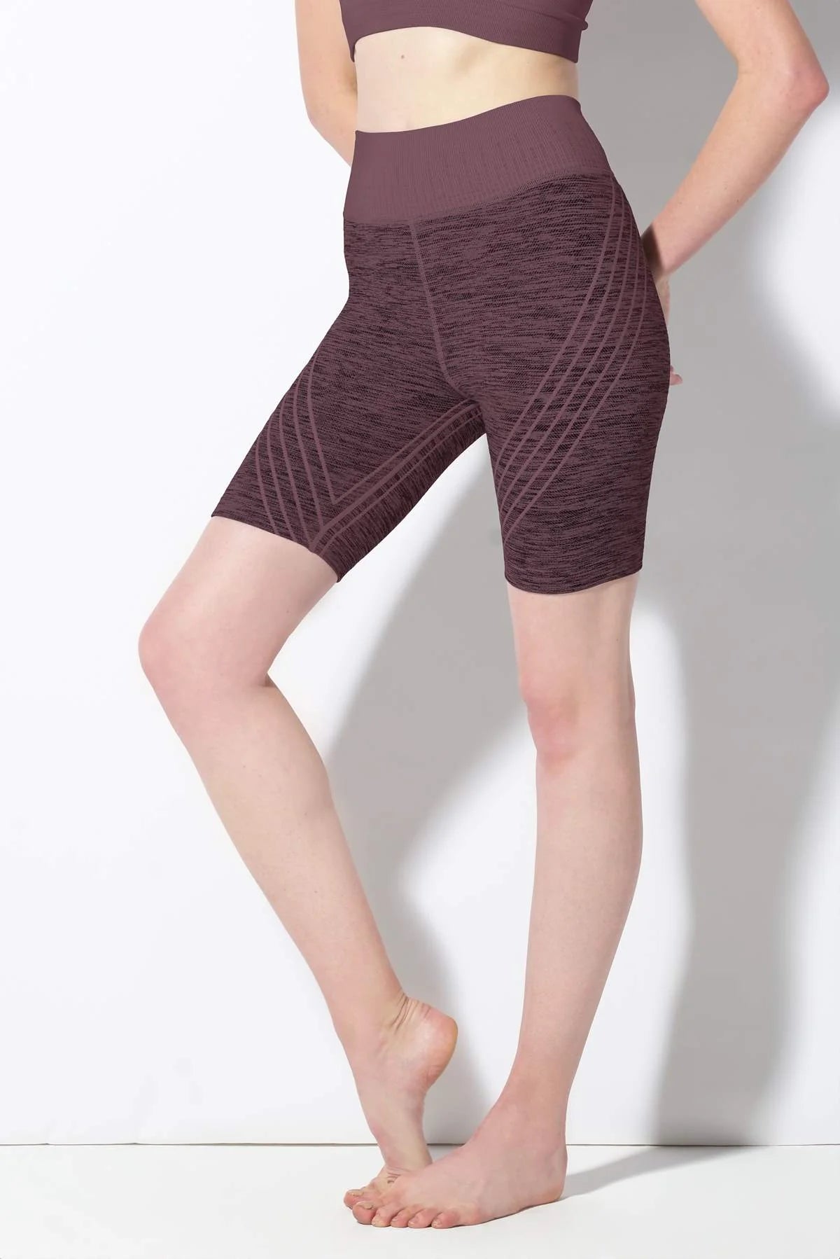 【NEW】Danielle Striped Biker Short