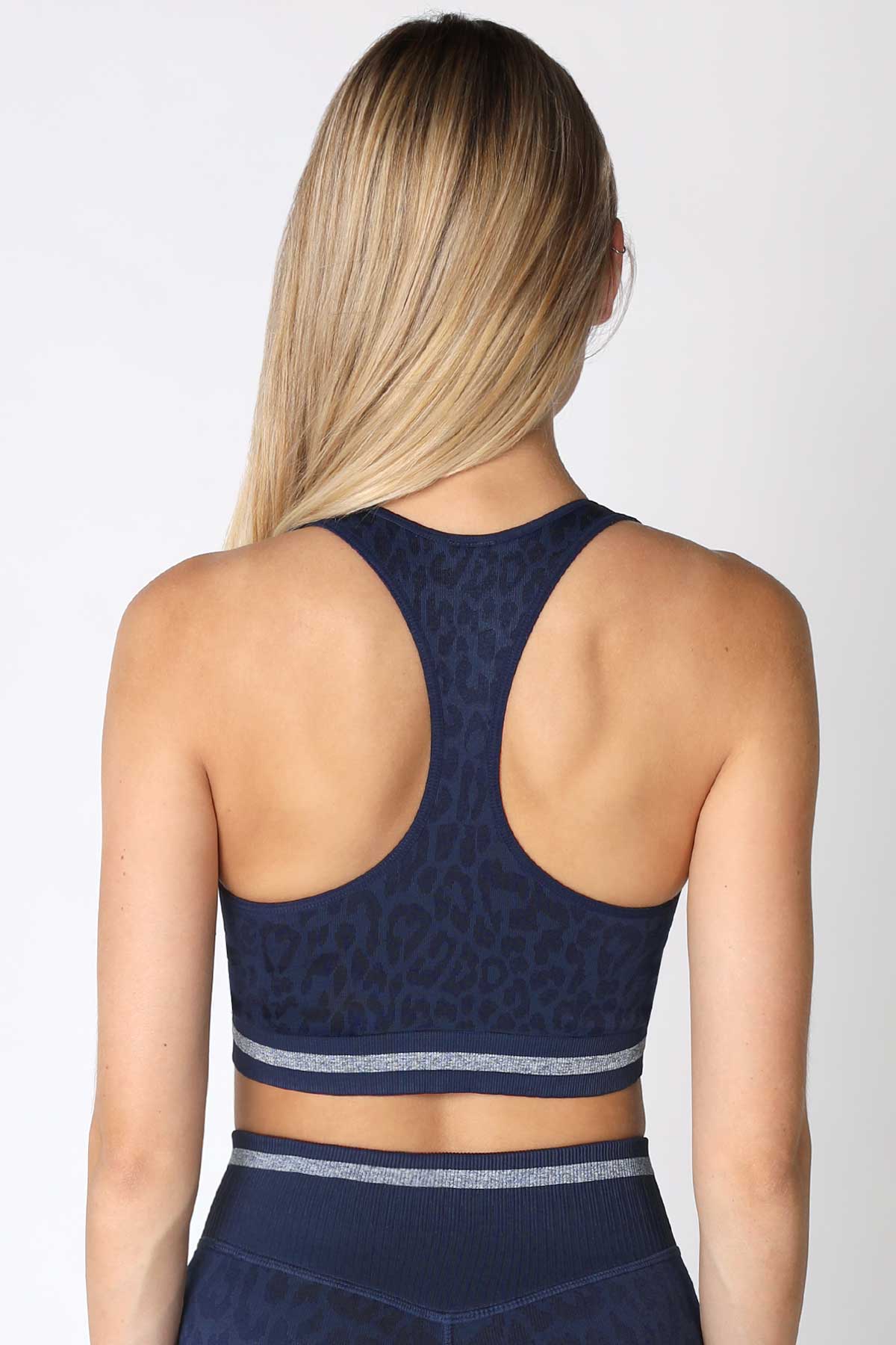 Leo Stripe Deep V Bra