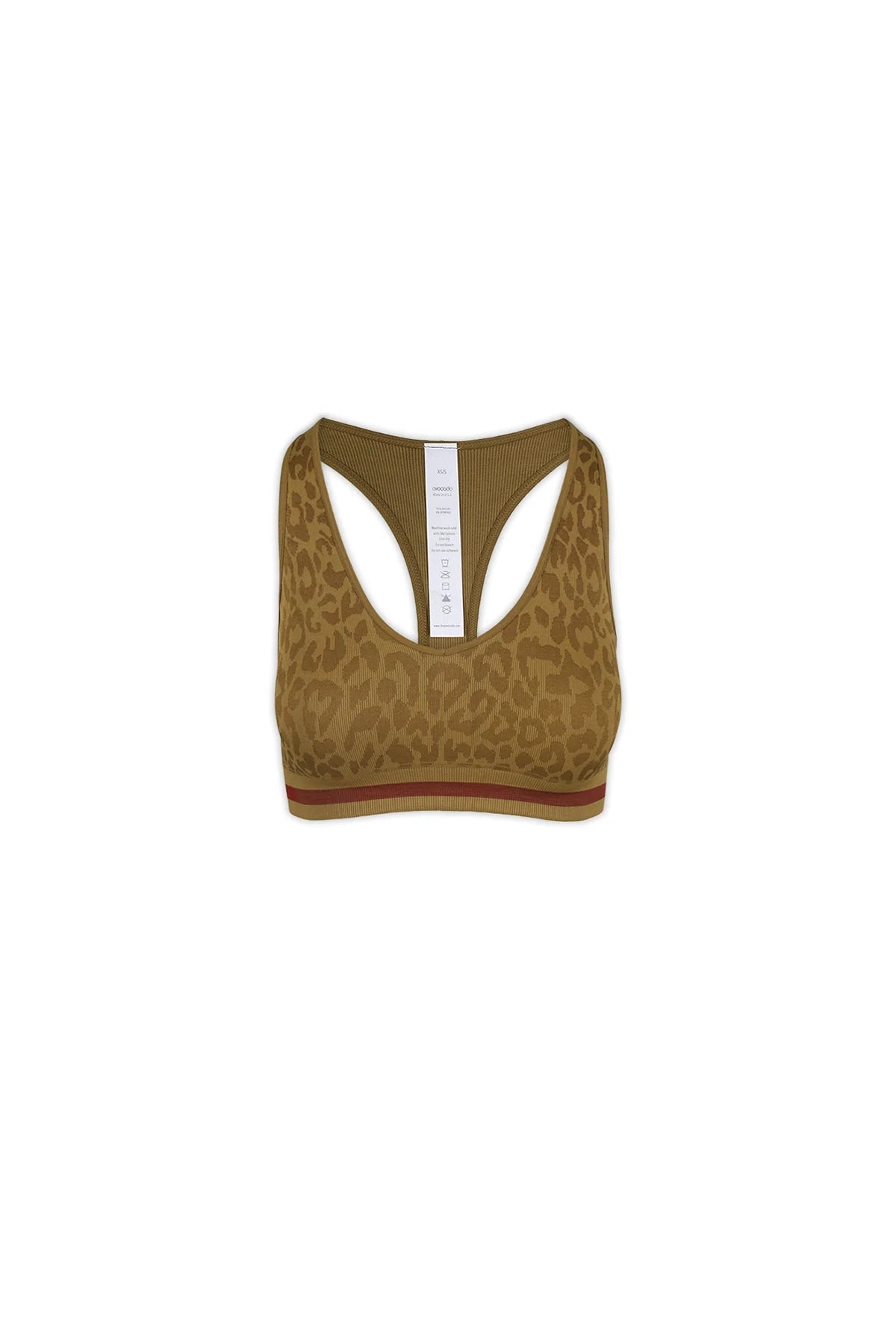 Leo Stripe Deep V Bra
