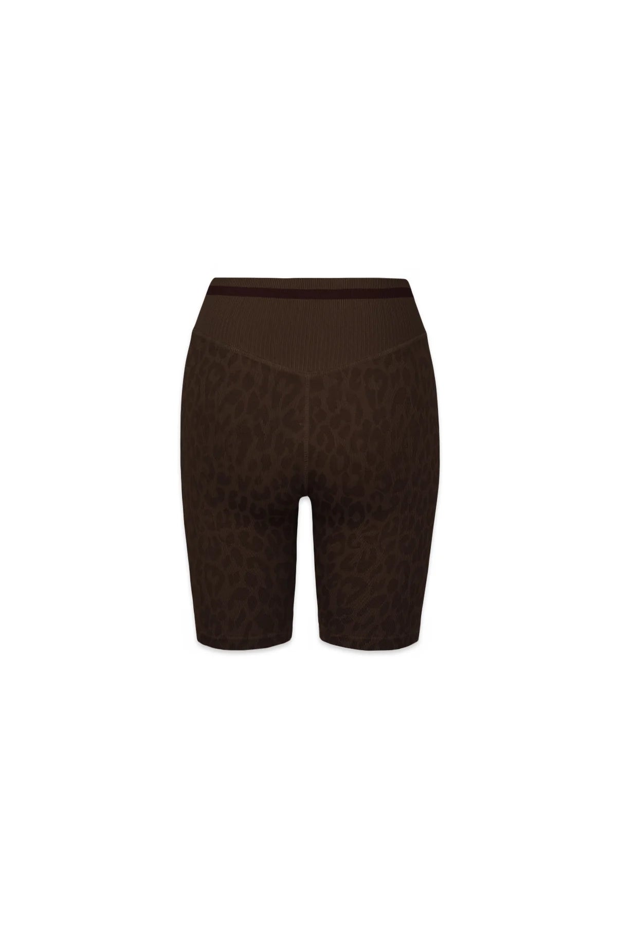 Leo Stripe V-Back Biker Short