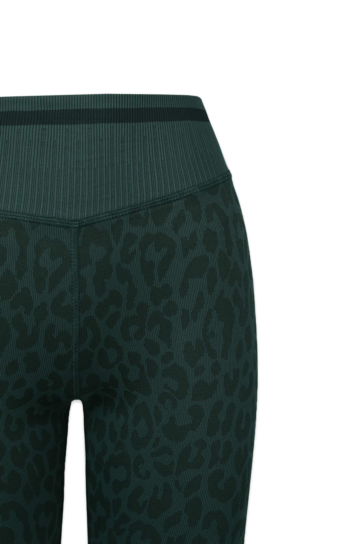 Leo Stripe V-Back Biker Short