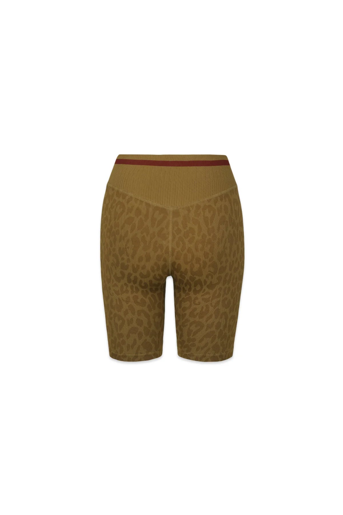 Leo Stripe V-Back Biker Short