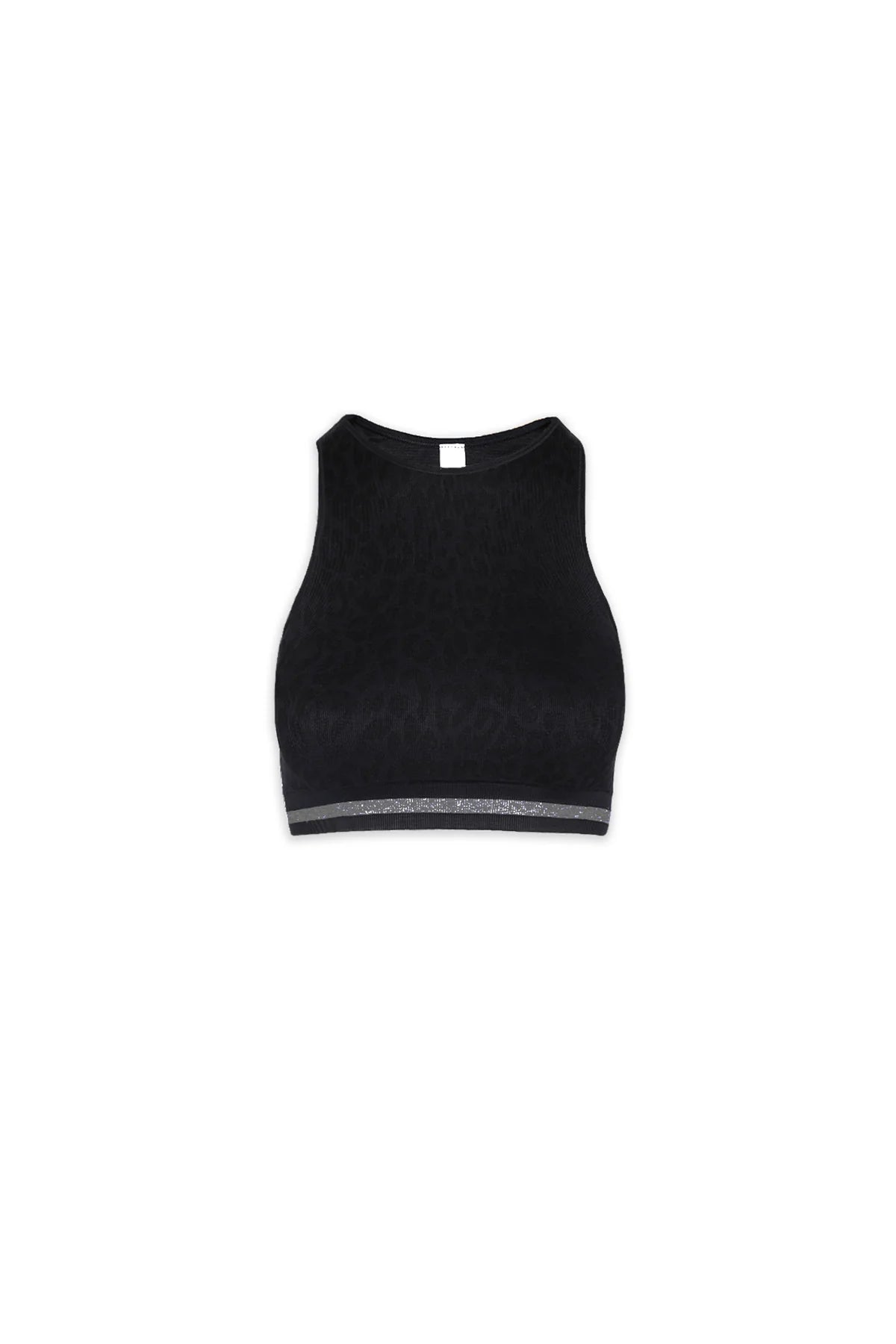 Leo Stripe Racer Back Bra