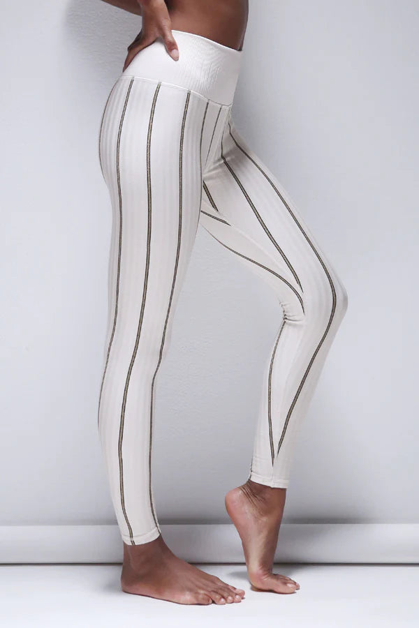 Lurex Pinstripe Legging