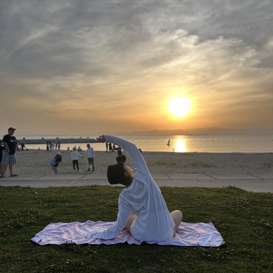 108originalヨガタオル【comfy】