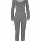 Josephine Monogram Jumpsuit