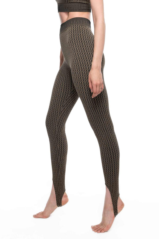 Josephine Monogram Stirrup Legging